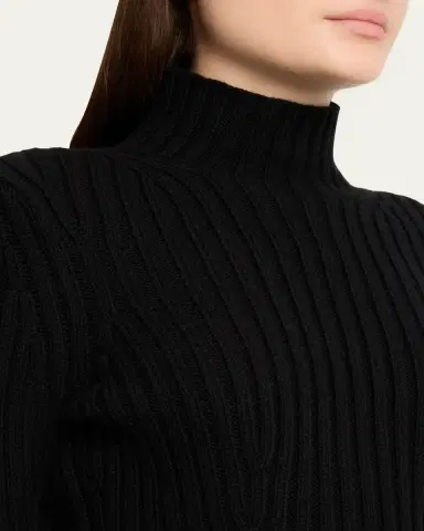 Lafayette 148 New York Ribbed Bell-Sleeve Sweater | Thumbnail 5 Lafayette 148 New York Ribbed Bell-Sleeve Sweater | Thumbnail 5