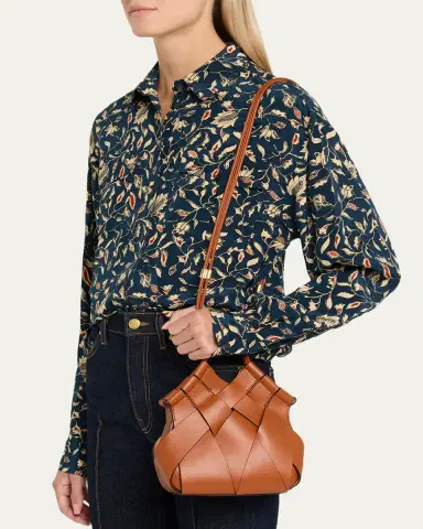 Ulla Johnson Charlotte Woven Leather Crossbody Bag | Thumbnail 2 Ulla Johnson Charlotte Woven Leather Crossbody Bag | Thumbnail 2