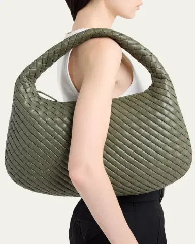 Bottega Veneta Veneta Medium Leather Hobo Bag | Thumbnail 2 Bottega Veneta Veneta Medium Leather Hobo Bag | Thumbnail 2