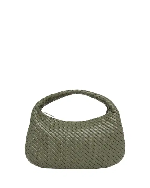 Bottega Veneta Veneta Medium Leather Hobo Bag
