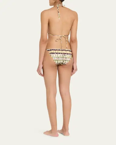 Ulla Johnson Maya Floral String Bikini Top | Thumbnail 3 Ulla Johnson Maya Floral String Bikini Top | Thumbnail 3