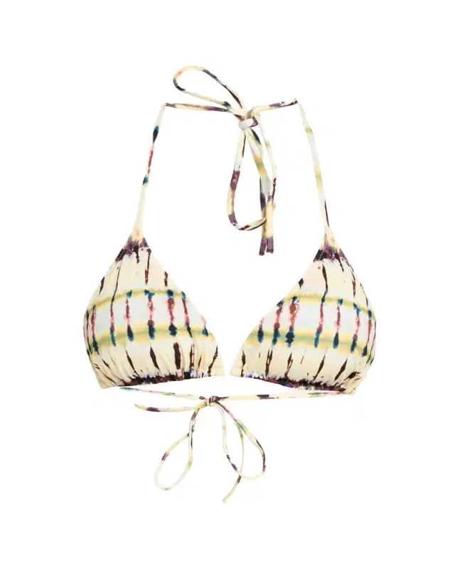 Maya Floral String Bikini Top