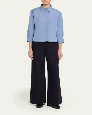 TWP J. D. Shirt in Super Compact Poplin | Thumbnail 2