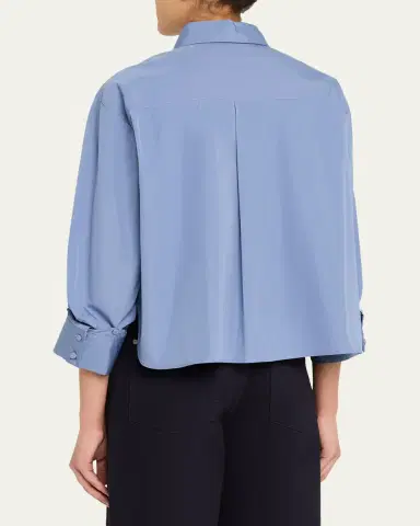 TWP J. D. Shirt in Super Compact Poplin | Thumbnail 3