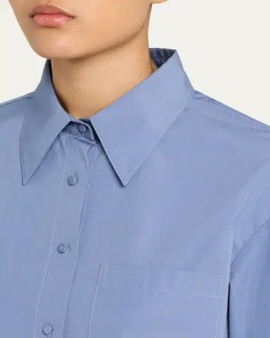 TWP J. D. Shirt in Super Compact Poplin | Thumbnail 5