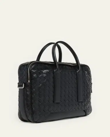 Bottega Veneta Men's Getaway Intrecciato Large Briefcase | Thumbnail 3