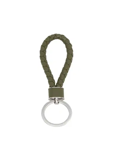 Bottega Veneta Men's Intreccio Key Ring | Thumbnail 1