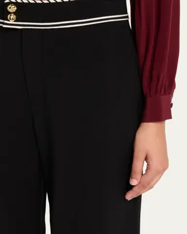 Frame The Prim Slim Palazzo Trousers | Thumbnail 5 Frame The Prim Slim Palazzo Trousers | Thumbnail 5