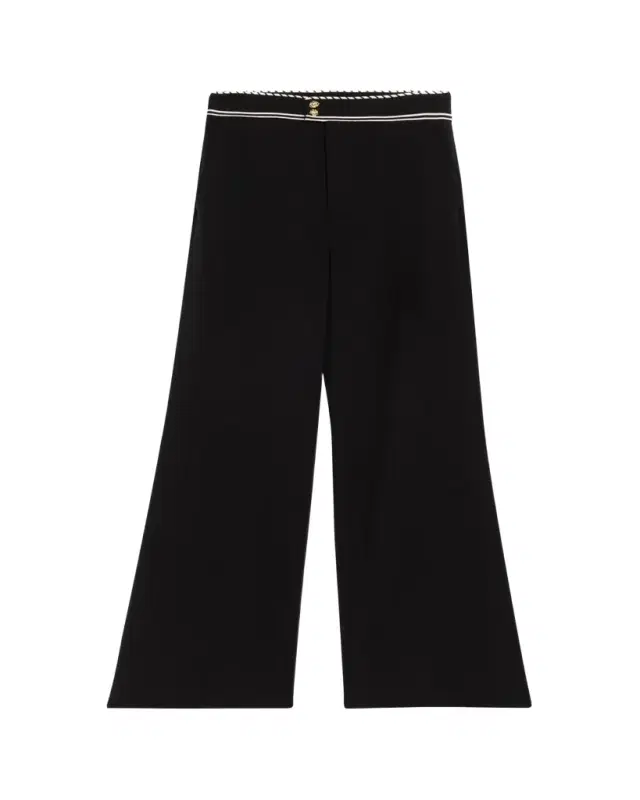 FRAME The Prim Slim Palazzo Trousers