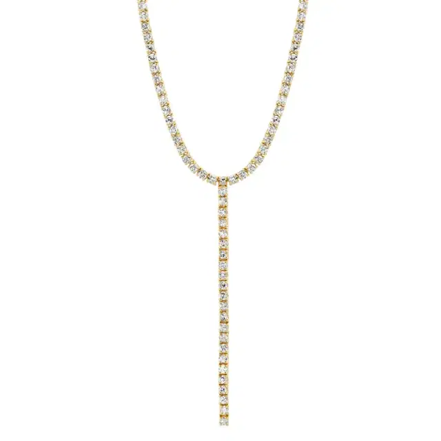 Jennifer Meyer 4-Prong Diamond Tennis Lariat