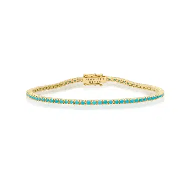 Jennifer Meyer 4-Prong Turquoise Tennis Bracelet | Thumbnail 1