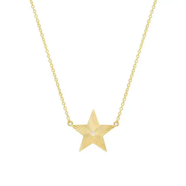 70s Star Necklace