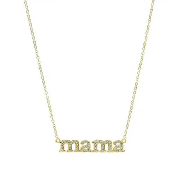 Jennifer Meyer Diamond Mama Necklace