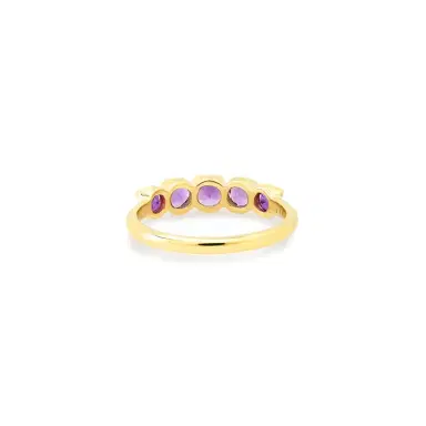 Jennifer Meyer Graduated Amethyst Ring | Thumbnail 4 Jennifer Meyer Graduated Amethyst Ring | Thumbnail 4