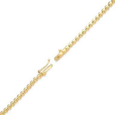 Jennifer Meyer Graduated Pink Sapphire Tennis Necklace | Thumbnail 3 Jennifer Meyer Graduated Pink Sapphire Tennis Necklace | Thumbnail 3