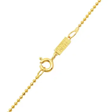 Jennifer Meyer Hammered Disc Pendant Necklace | Thumbnail 2