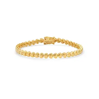 Jennifer Meyer Heart Tennis Bracelet | Thumbnail 1