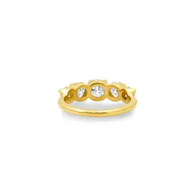 Jennifer Meyer Large Graduated Diamond Ring | Thumbnail 3 Jennifer Meyer Large Graduated Diamond Ring | Thumbnail 3