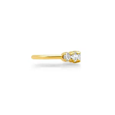 Jennifer Meyer Large Graduated Diamond Ring | Thumbnail 4 Jennifer Meyer Large Graduated Diamond Ring | Thumbnail 4