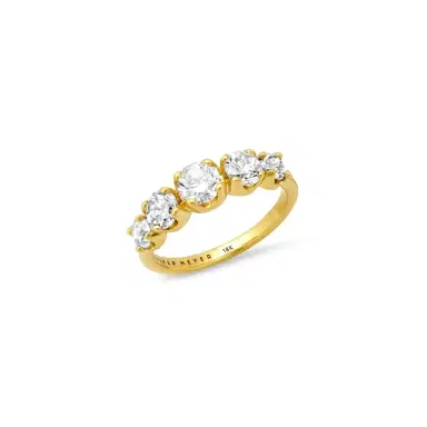 Jennifer Meyer Large Graduated Diamond Ring | Thumbnail 1 Jennifer Meyer Large Graduated Diamond Ring | Thumbnail 1