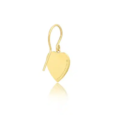 Jennifer Meyer Mini 70's Heart Drop Earrings | Thumbnail 3 Jennifer Meyer Mini 70's Heart Drop Earrings | Thumbnail 3