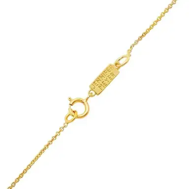 Jennifer Meyer Mini Diamond Open Evil Eye Necklace | Thumbnail 2 Jennifer Meyer Mini Diamond Open Evil Eye Necklace | Thumbnail 2