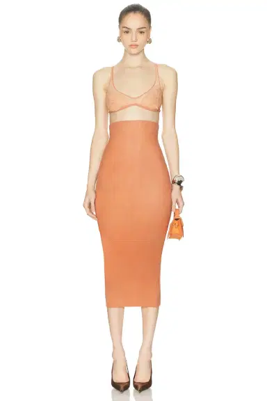 Rick Owens Calf Dirt Pillar Skirt | Thumbnail 5