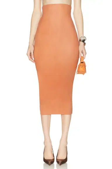 Rick Owens Calf Dirt Pillar Skirt | Thumbnail 1