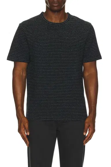 Frame Jacquard Stripe Tee | Thumbnail 3 Frame Jacquard Stripe Tee | Thumbnail 3