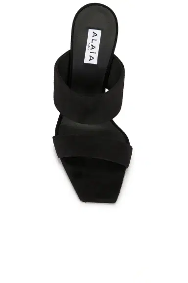 ALAÏA ALAΪA Wedge Mule | Thumbnail 4 ALAÏA ALAΪA Wedge Mule | Thumbnail 4