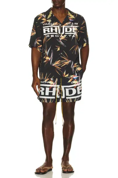 Rhude Regatta Club Hawaiian Swim Short | Thumbnail 3