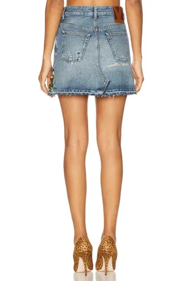 Valentino Denim Skirt | Thumbnail 4 Valentino Denim Skirt | Thumbnail 4