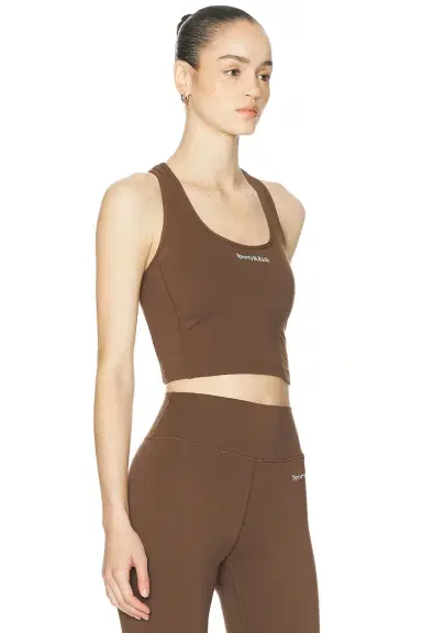Sporty & Rich Serif Logo Sports Tank Top | Thumbnail 2