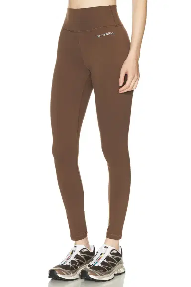Sporty & Rich Serif Logo Legging | Thumbnail 3 Sporty & Rich Serif Logo Legging | Thumbnail 3