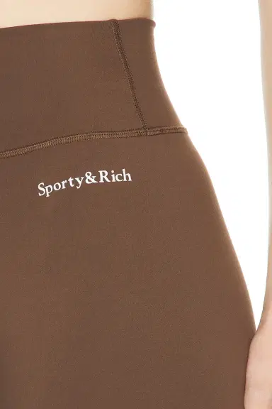 Sporty & Rich Serif Logo Legging | Thumbnail 6 Sporty & Rich Serif Logo Legging | Thumbnail 6