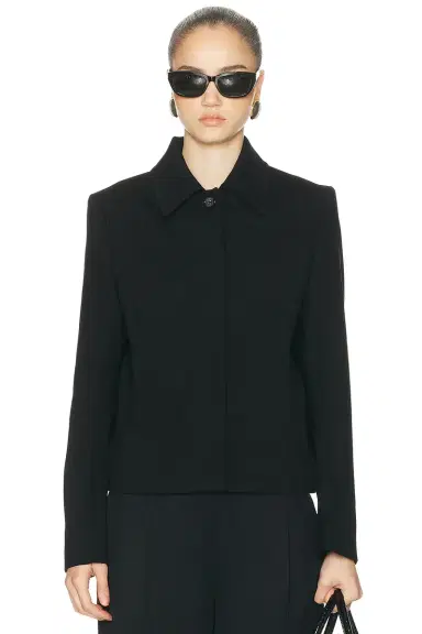 TOTEME Boxy Twill Jacket | Thumbnail 1 TOTEME Boxy Twill Jacket | Thumbnail 1