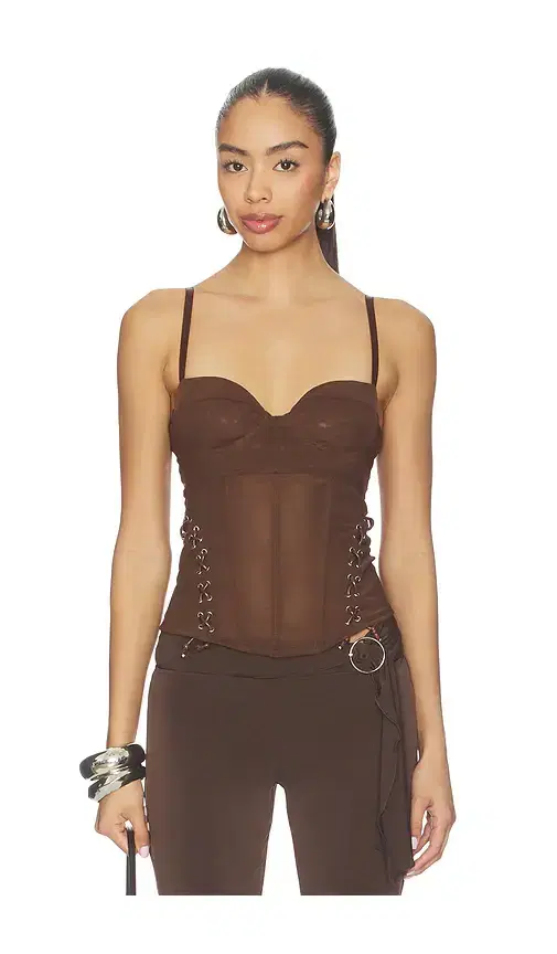 MIAOU Christina Corset Top