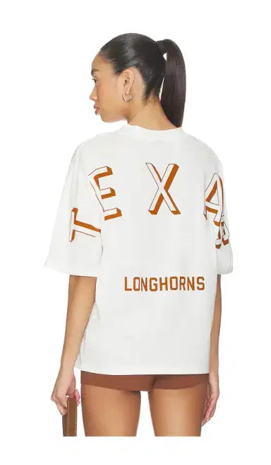 Hype and Vice The University Of Texas At Austin Football Oversized Tee | Thumbnail 1