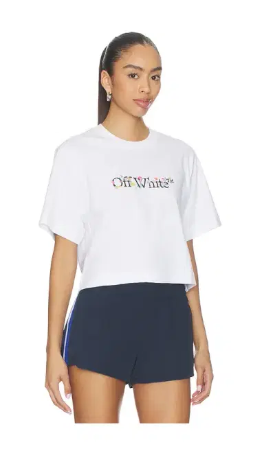 Off-White Bookish Glowing Flower Tee | Thumbnail 2