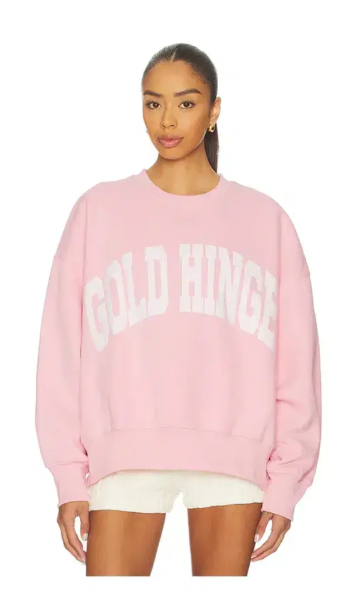 Gold Hinge Wide Arm Sweatshirt