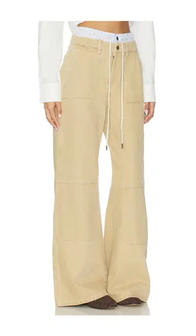 Monse Double Waistband Wide Leg Pant | Thumbnail 2 Monse Double Waistband Wide Leg Pant | Thumbnail 2