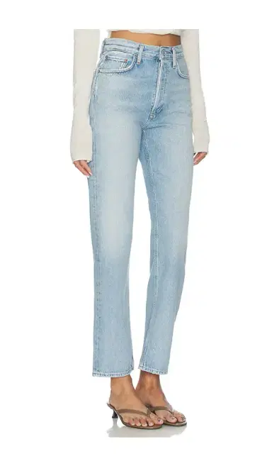 AGOLDE 90's Pinch Waist High Rise Straight Jeans | Thumbnail 2