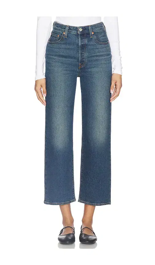 LEVI'S Ribcage Straight Ankle