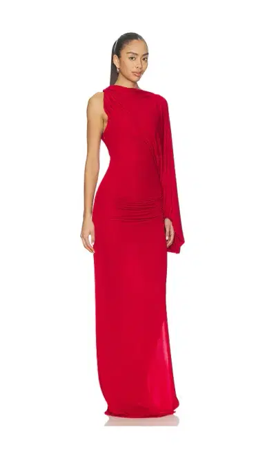 The Andamane Selene One Shoulder Maxi Dress | Thumbnail 2 The Andamane Selene One Shoulder Maxi Dress | Thumbnail 2