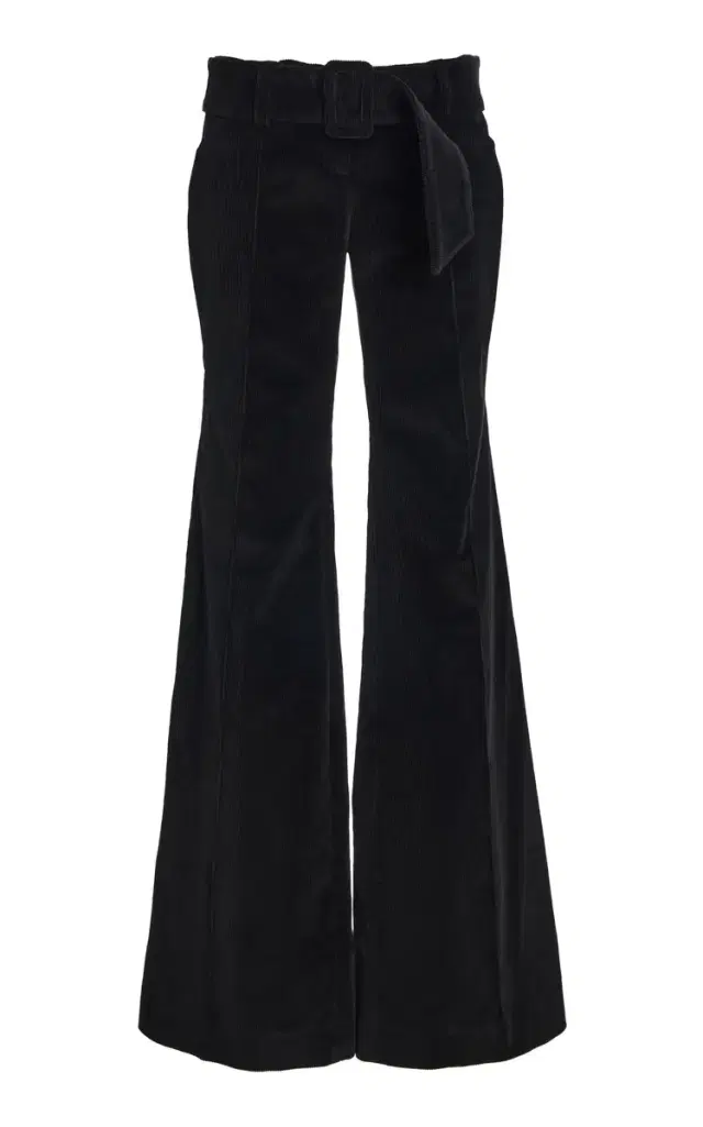 FRANÇOISE Clover Flared Cotton Pants