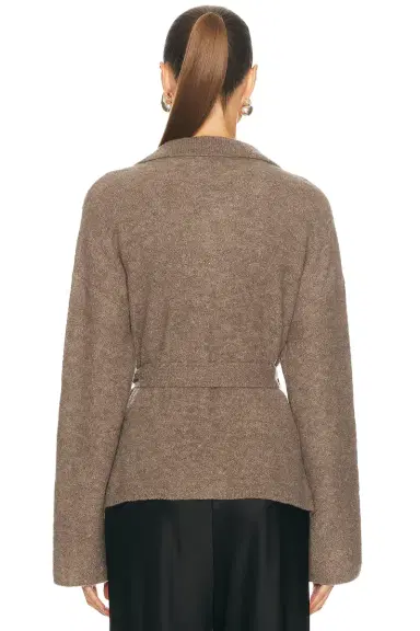 L'Academie Jessamy Knit Belted Cardigan | Thumbnail 5 L'Academie Jessamy Knit Belted Cardigan | Thumbnail 5