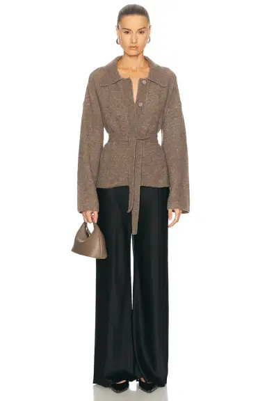 L'Academie Jessamy Knit Belted Cardigan | Thumbnail 6 L'Academie Jessamy Knit Belted Cardigan | Thumbnail 6