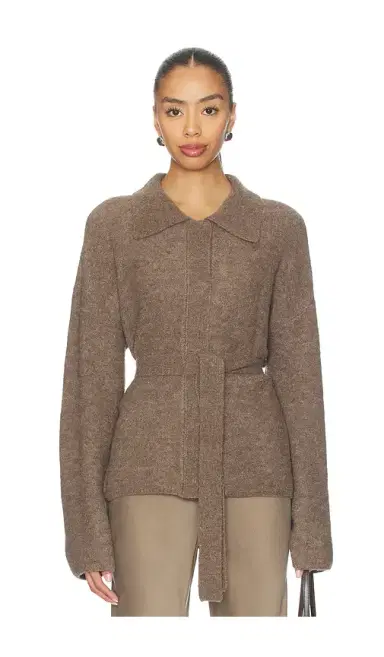 L'Academie Jessamy Knit Belted Cardigan | Thumbnail 1 L'Academie Jessamy Knit Belted Cardigan | Thumbnail 1
