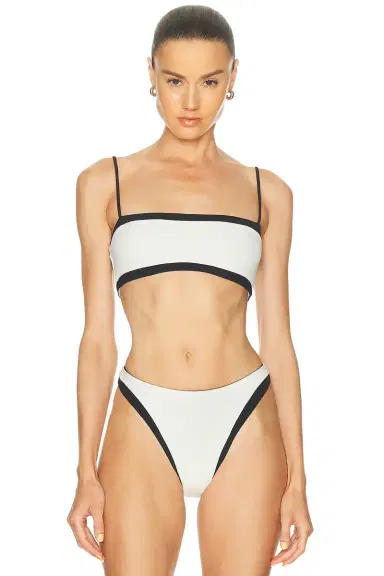 Bond-Eye Fosca Reversible Crop Bikini Top | Thumbnail 2 Bond-Eye Fosca Reversible Crop Bikini Top | Thumbnail 2