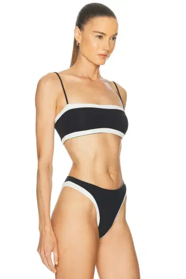Bond-Eye Fosca Reversible Crop Bikini Top | Thumbnail 3 Bond-Eye Fosca Reversible Crop Bikini Top | Thumbnail 3